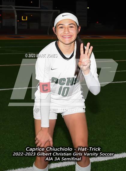 Thumbnail 2 in Gilbert Christian vs. Safford (AIA 3A Semifinal) photogallery.