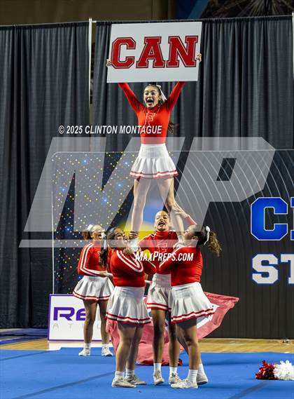 Thumbnail 1 in Florence - Cheer (AIA Division III-IV Final) photogallery.