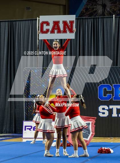 Thumbnail 2 in Florence - Cheer (AIA Division III-IV Final) photogallery.