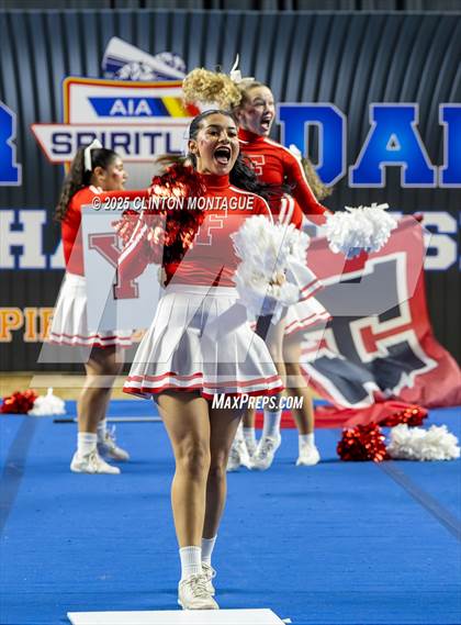 Thumbnail 1 in Florence - Cheer (AIA Division III-IV Final) photogallery.