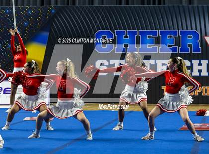 Thumbnail 3 in Florence - Cheer (AIA Division III-IV Final) photogallery.