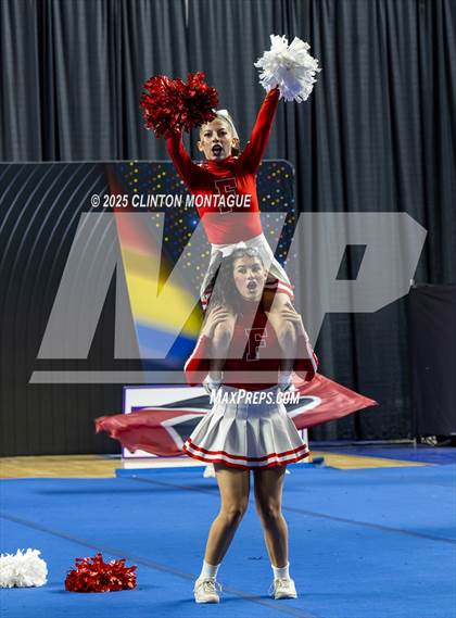 Thumbnail 1 in Florence - Cheer (AIA Division III-IV Final) photogallery.