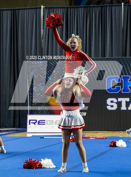 Thumbnail 1 in Florence - Cheer (AIA Division III-IV Final) photogallery.