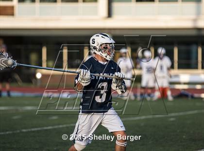 Thumbnail 3 in Staples vs Ludlowe (CIAC Class L 1st Round) photogallery.