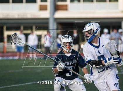 Thumbnail 3 in Staples vs Ludlowe (CIAC Class L 1st Round) photogallery.