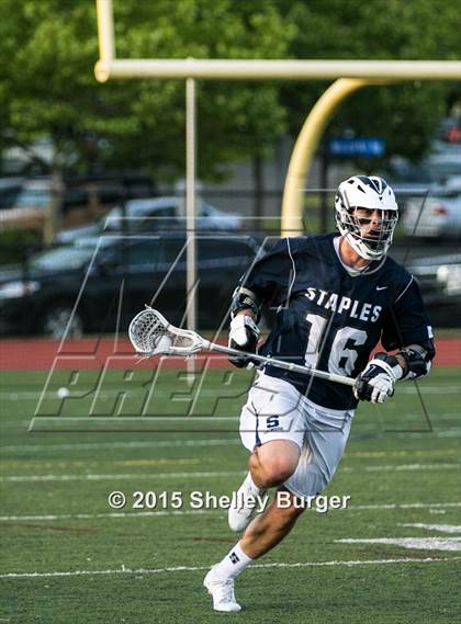 Thumbnail 2 in Staples vs Ludlowe (CIAC Class L 1st Round) photogallery.