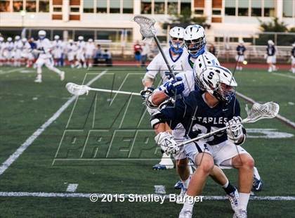 Thumbnail 2 in Staples vs Ludlowe (CIAC Class L 1st Round) photogallery.