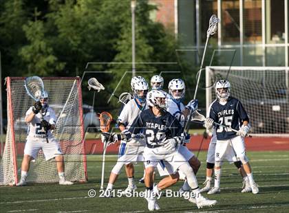 Thumbnail 3 in Staples vs Ludlowe (CIAC Class L 1st Round) photogallery.