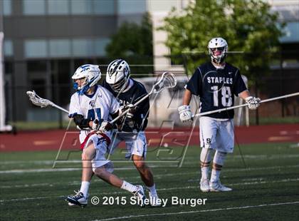 Thumbnail 1 in Staples vs Ludlowe (CIAC Class L 1st Round) photogallery.