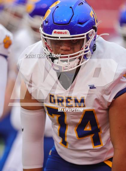 Thumbnail 2 in Orem vs. Springville (UHSAA 5A Semifinal) photogallery.