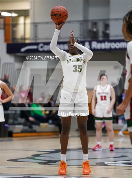 Thumbnail 2 in Lawrence North vs South Bend Washington (Sneakers for Santa Shootout) photogallery.
