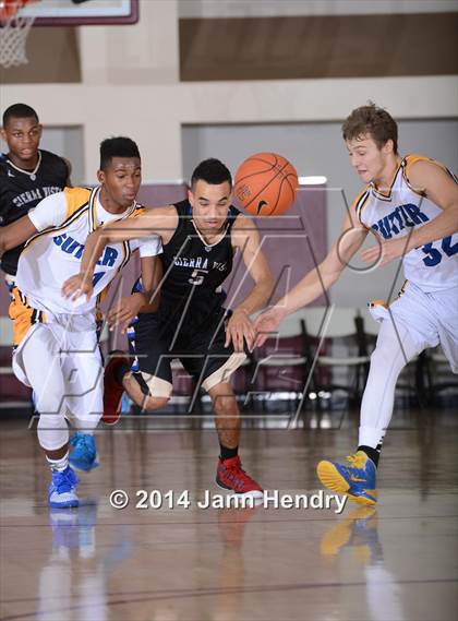 Thumbnail 1 in Sierra Vista vs. Sutter (MaxPreps Holiday Classic) photogallery.