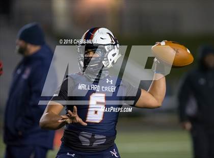 Thumbnail 1 in Mallard Creek vs. Hough (NCHSAA 2nd round playoff) photogallery.