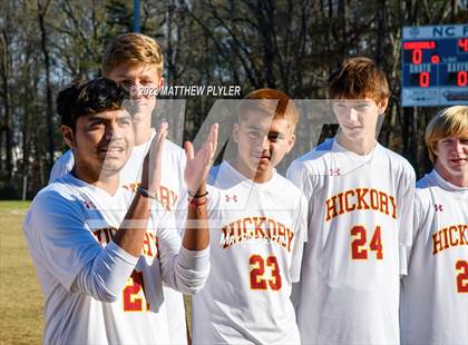 Thumbnail 2 in Hickory vs. Jacksonville (NCHSAA 3A Final) (2 of 2 - Awards, Team Photos) photogallery.