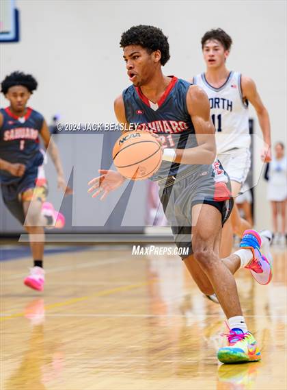 Thumbnail 1 in Sahuaro @ American Leadership Academy - Gilbert North (AIA 4A Semi-Final) photogallery.