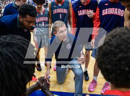 Thumbnail 3 in Sahuaro @ American Leadership Academy - Gilbert North (AIA 4A Semi-Final) photogallery.
