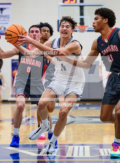 Thumbnail 3 in Sahuaro @ American Leadership Academy - Gilbert North (AIA 4A Semi-Final) photogallery.