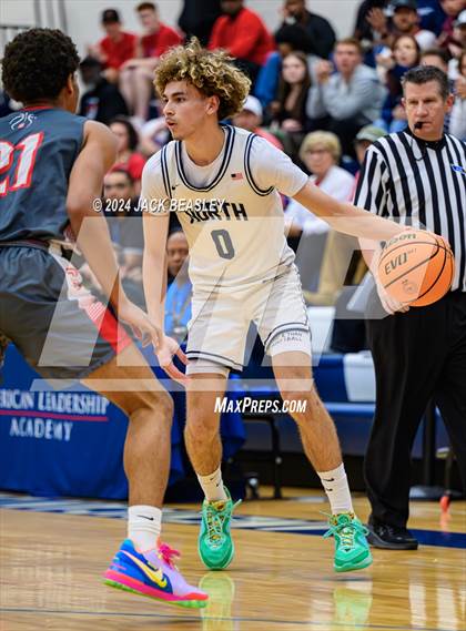 Thumbnail 1 in Sahuaro @ American Leadership Academy - Gilbert North (AIA 4A Semi-Final) photogallery.