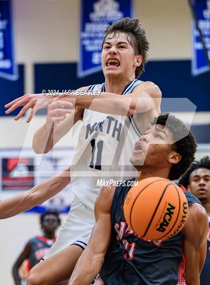 Thumbnail 2 in Sahuaro @ American Leadership Academy - Gilbert North (AIA 4A Semi-Final) photogallery.