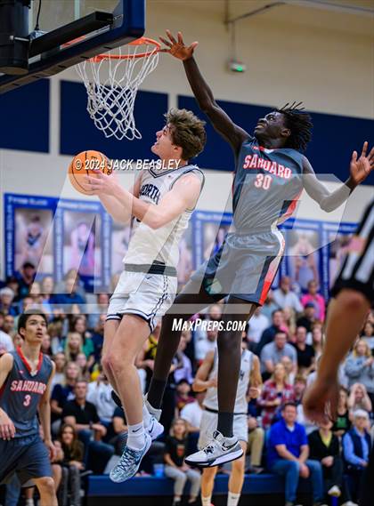Thumbnail 1 in Sahuaro @ American Leadership Academy - Gilbert North (AIA 4A Semi-Final) photogallery.