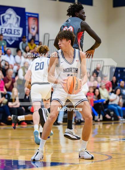 Thumbnail 1 in Sahuaro @ American Leadership Academy - Gilbert North (AIA 4A Semi-Final) photogallery.
