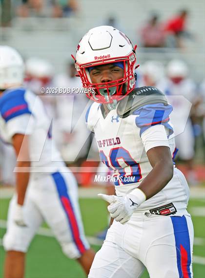 Thumbnail 2 in Lake Braddock vs Gar-Field (Scrimmage) photogallery.