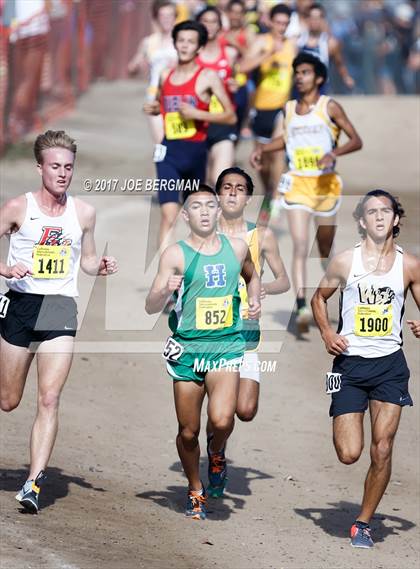 Thumbnail 3 in CIF State Cross Country Championships (Boys D2 Race) photogallery.