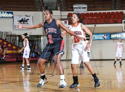 Thumbnail 3 in Burkburnett vs. Wichita Falls (Fantasy of Lights Tournament) photogallery.