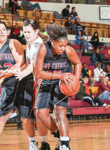 Thumbnail 2 in Burkburnett vs. Wichita Falls (Fantasy of Lights Tournament) photogallery.