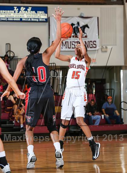 Thumbnail 1 in Burkburnett vs. Wichita Falls (Fantasy of Lights Tournament) photogallery.