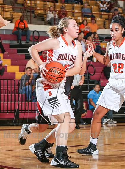 Thumbnail 1 in Burkburnett vs. Wichita Falls (Fantasy of Lights Tournament) photogallery.
