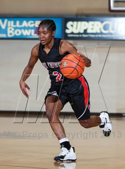 Thumbnail 1 in Burkburnett vs. Wichita Falls (Fantasy of Lights Tournament) photogallery.