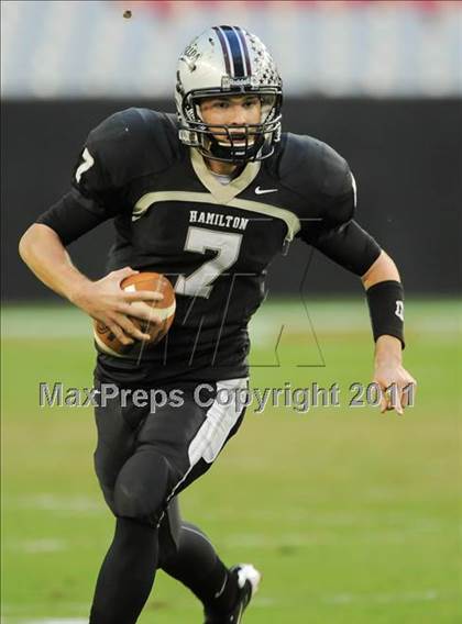 Thumbnail 2 in Hamilton vs. Desert Ridge (AIA State 5A-I Final) photogallery.