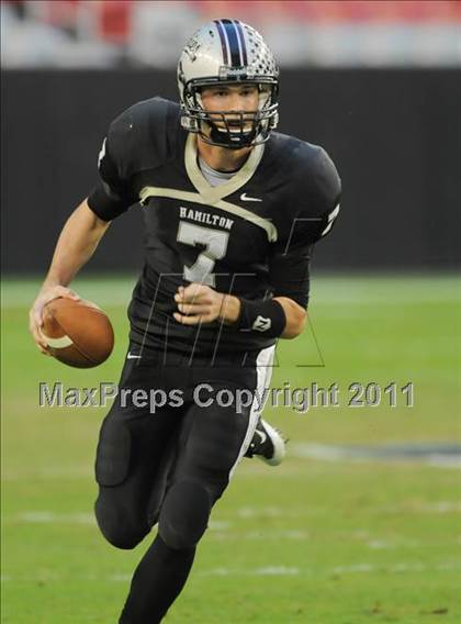 Thumbnail 2 in Hamilton vs. Desert Ridge (AIA State 5A-I Final) photogallery.