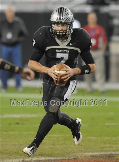 Thumbnail 2 in Hamilton vs. Desert Ridge (AIA State 5A-I Final) photogallery.