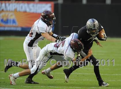Thumbnail 3 in Hamilton vs. Desert Ridge (AIA State 5A-I Final) photogallery.
