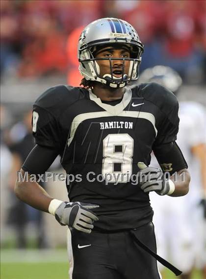 Thumbnail 1 in Hamilton vs. Desert Ridge (AIA State 5A-I Final) photogallery.