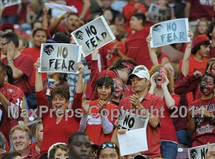 Thumbnail 3 in Hamilton vs. Desert Ridge (AIA State 5A-I Final) photogallery.