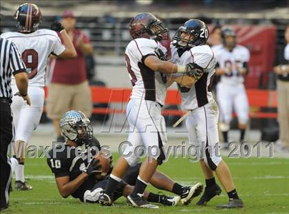 Thumbnail 3 in Hamilton vs. Desert Ridge (AIA State 5A-I Final) photogallery.
