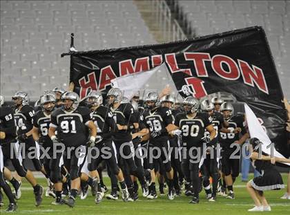 Thumbnail 2 in Hamilton vs. Desert Ridge (AIA State 5A-I Final) photogallery.