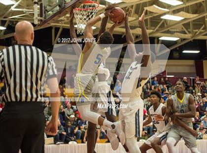 Thumbnail 3 in Westtown vs Hillcrest Prep (Spalding Hoophall Classic) photogallery.
