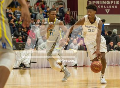 Thumbnail 1 in Westtown vs Hillcrest Prep (Spalding Hoophall Classic) photogallery.