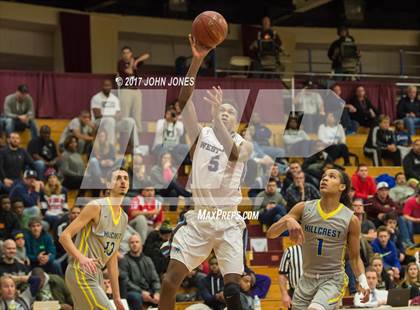 Thumbnail 3 in Westtown vs Hillcrest Prep (Spalding Hoophall Classic) photogallery.