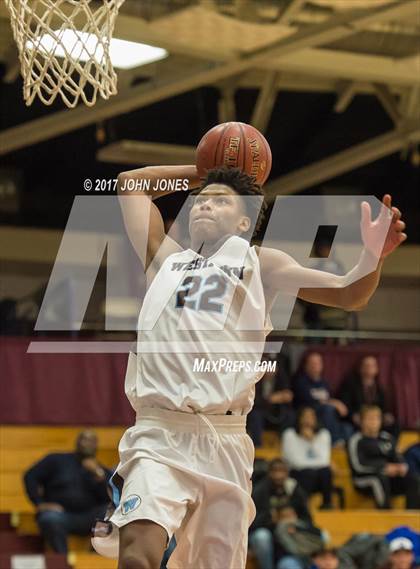 Thumbnail 2 in Westtown vs Hillcrest Prep (Spalding Hoophall Classic) photogallery.