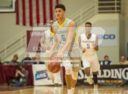 Thumbnail 3 in Westtown vs Hillcrest Prep (Spalding Hoophall Classic) photogallery.