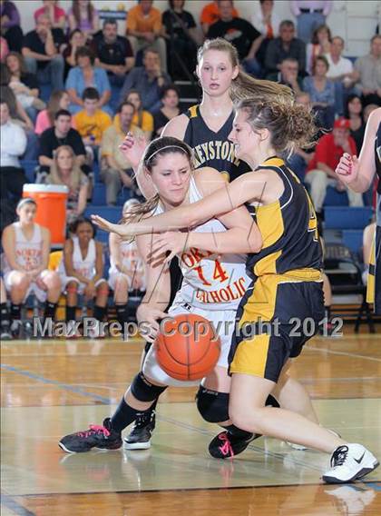 Thumbnail 3 in Keystone vs North Catholic (PIAA Class A Second Round)  photogallery.