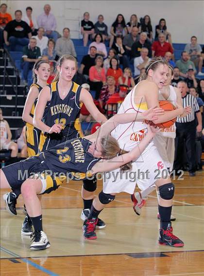 Thumbnail 3 in Keystone vs North Catholic (PIAA Class A Second Round)  photogallery.