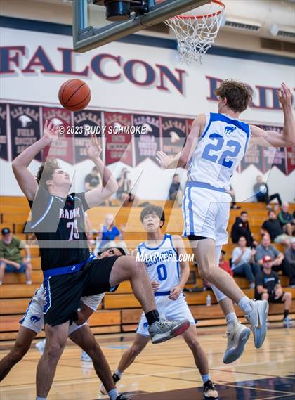 Thumbnail 2 in Rancho Bernardo vs. Ramona ( King In The North tournament) photogallery.
