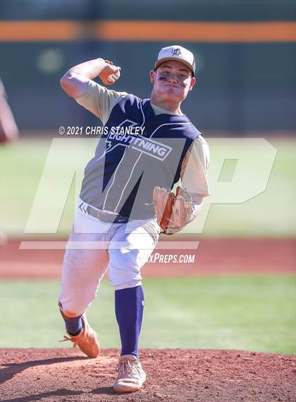 Thumbnail 3 in Lincoln Prep @ Williams (AIA 1A Round 1 Playoff) photogallery.