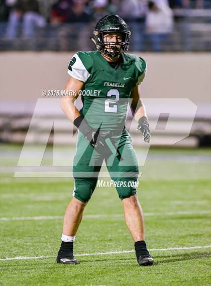 Thumbnail 3 in Franklin vs. Troy (UIL 3A D1 Area) photogallery.